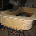 sanded tub